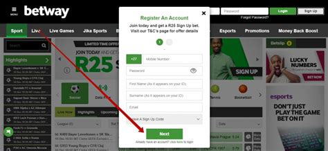 How to Register with Betway Zambia (Betting Guides 2024) .